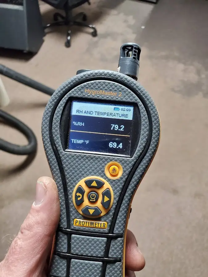 Moisture meter humidity assessment for Fire & Smoke Damage Restoration in Oberlin